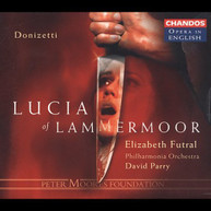 DONIZETTI FUTRAL RICE CHAUNDY PARRY OPIE - LUCIA OF LAMMERMOOR CD