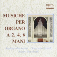 BOSSI SACCHETTI MACINANTI PARODI - MUSICHE PER ORGANO A 2 4 6 MANI CD