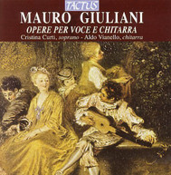 GIULIANI CURTI VIANELLO - WORKS FOR VOICE & GUITAR CD