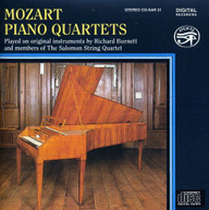 MOZART RICHARD BURNETT - PIANO QUARTETS CD