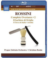 ROSSINI PRAGUE SINFONIA ORCH BENDA - COMPLETE OVERTURES 2 BLU-RAY