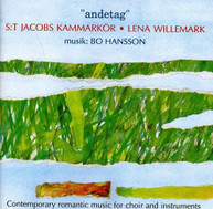 HANSSON WILLEMARK KAMMARKOR - ANDETAG CD