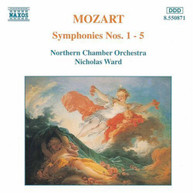 MOZART /  WARD / NORTHERN CHAMBER ORCHESTRA - SYMPHONIES 1 - SYMPHONIES CD