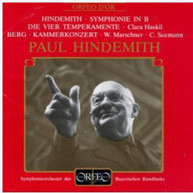 HINDEMITH HASKIL MARSCHNER - SYMPHONY IN B 4 TEMPERAMENTS CD