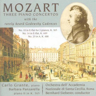 MOZART ORCHESTRA DELL ACCADEMIA SIEBERER - MOZART PIANO CONCERTO CD