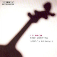 BACH LONDON BAROQUE - TRIO SONATAS CD