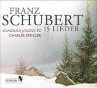 SCHUBERT JANOWITZ SPENCER - 15 LIEDER CD