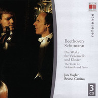 BEETHOVEN SCHUMANN VOGLER CANINO - WORKS FOR CELLO & PIANO CD