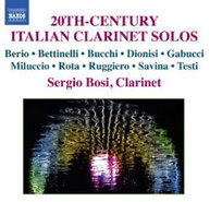 BERIO /  BETTINELLI / BUCCHI / TESTI / BOSI - 20ST CENTURY ITALIAN CD