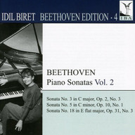 BEETHOVEN BIRET - IDIL BIRET BEETHOVEN EDITION 4: PIANO SONATAS CD
