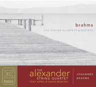 BRAHMS ALEXANDER STRING QUARTET REQUIRO - STRING QUINTETS & SEXTETS CD