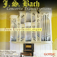 J.S. BACH JOAN LIPPINCOTT - BACH CONCERTO TRANSCRIPTIONS CD