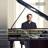 CHOPIN CHARLES - SONATA NO. 3 POLONAISE RICHARD-HAMELIN CD