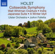 HOLST ULSTER ORCHESTRA FALLETTA - COTSWOLDS SYMPHONY & WALT WHITMAN CD