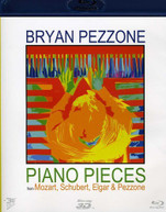 PEZZONE MOZART ELGAR PEZZONE - PIANO PIECES FROM MOZART & BLU-RAY
