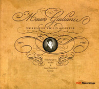 GIULIANI SJOGREN HANNIBAL - WORKS FOR VIOLIN & GUITAR CD