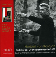 KARAJAN BRUCKNER BRAHMS BERGER EINEM - SALZBURGER CD