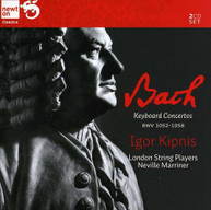 J.S. BACH MARRINER KIPNIS - KEYBOARD CONCERTOS CD