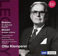 BRAHMS MOZART KLEMPERER KRSO RFCO PREY - GERMAN REQUIEM CD