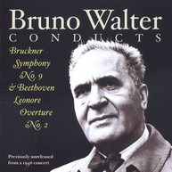 BEETHOVEN BRUCKNER WALTER PHILHARMONIC SO - BRUNO WALTER CONDUCTS CD