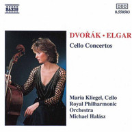 DVORAK /  ELGAR / HALASZ / RPO - CELLO CONCERTOS CD