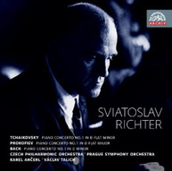 TCHAIKOVSKY PROKOFIEV BACH - CONCERTO 1 IN B FLAT MINOR FOR PIANO CD