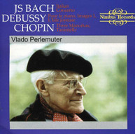 J.S. BACH PERLEMUTER DEBUSSY CHOPIN - RECITAL CD