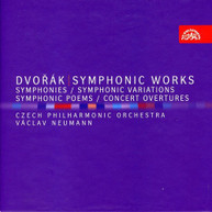 DVORAK CZECH PHILHARMONIC ORCH NEUMANN - SYMPHONIC WORKS CD