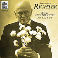 BACH RICHTER - SVIATOSLAV RICHTER PLAYS BACH: ENGLISH SUITES CD
