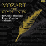 MOZART MACKERRAS PRAGUE CHANBER ORCHESTRA - SYMPHONIES CD