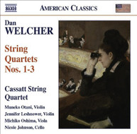 WELCHER CASSATT STRING QUARTET - STRING QUARTETS NOS 1 - STRING CD