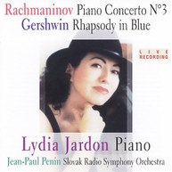 RACHMANINOFF GERSHWIN JARDON PENIN - PIANO CONCERTO RHAPSODY IN CD