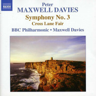 MAXWELL DAVIES BBC PHILHARMONIC ORCH JORDAN - SYMPHONY NO. 3 CROSS CD