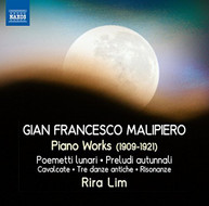 MALIPIERO - WORKS FOR PIANO CD