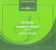 MASQUES MERCER - ENGLISH FANCIES CD