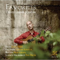 LEISNER BACH PAGANINI BRITTEN - FAVORITES: DAVID LEISNER CD