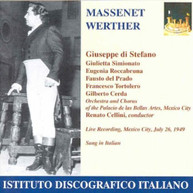MASSENET CERDA DI STEFANO PRADO - WERTHER CD