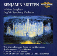 BRITTEN ENGLISH SYMPHONY ORCH BOUGHTON - ORCHESTRAL WORKS CD