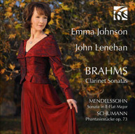 BRAHMS JOHNSON LENEHAN - CLARINET SONATAS CD