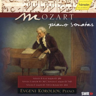 MOZART KORIOLOV - PIANO SONATAS CD