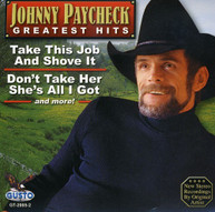 JOHNNY PAYCHECK - GREATES HITS CD
