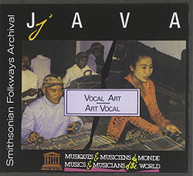 JAVA: VOCAL ART VARIOUS CD