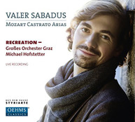 MOZART SABADUS GROSSES ORCHESTER GRAZ - CASTRATO ARIAS CD