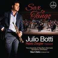 JULIO BOTTI PABLO ZIEGLER - SAX TO TANGO CD