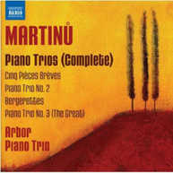 MARTINU ARBOR PIANO TRIO - COMPLETE PIANO TRIOS CD