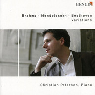 BRAHMS BEETHOVEN PETERSEN - VARIATIONS CD