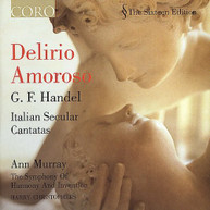 ANN MURRAY - DELIRIO AMOROSO: ITALIAN SECULAR CANTATAS CD