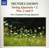 MENDELSSOHN /  NEW ZEALAND STRING QUARTET - STRING QUARTETS CD