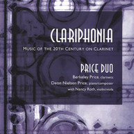 CLARIPHONIA: MUSIC OF 20TH CTRY ON CLARINET - VARIOUS CD