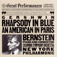 GERSHWIN BERNSTEIN NYP - RHAPSODY IN BLUE AN AMERICAN IN PARIS CD